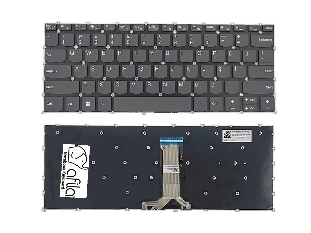 Lenovo Yoga 7-14IRL8 Notebook Klavyesi, Laptop Tuş Takımı (Siyah TR) / KL1207NB