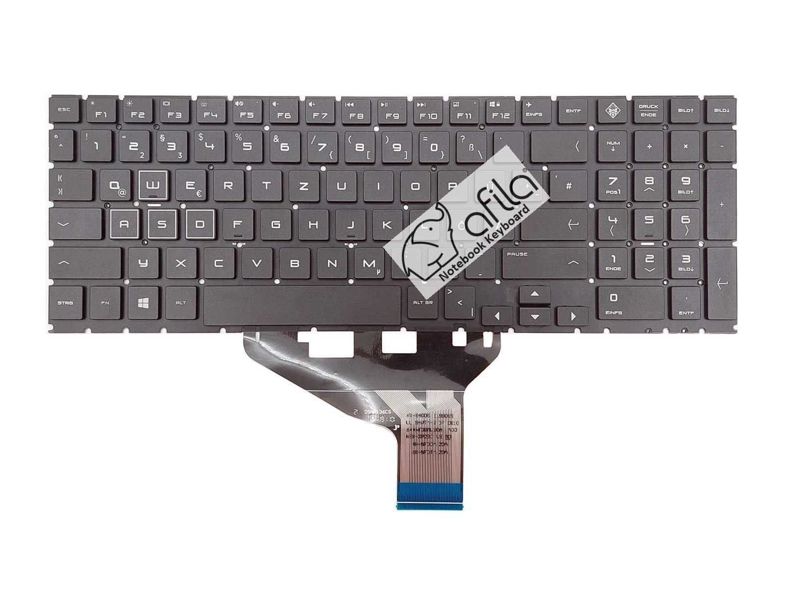 Hp Omen 15-dc 15-dh Notebook Klavyesı (Siyah TR) - Ver.3 - ışıksız / KL0246NB