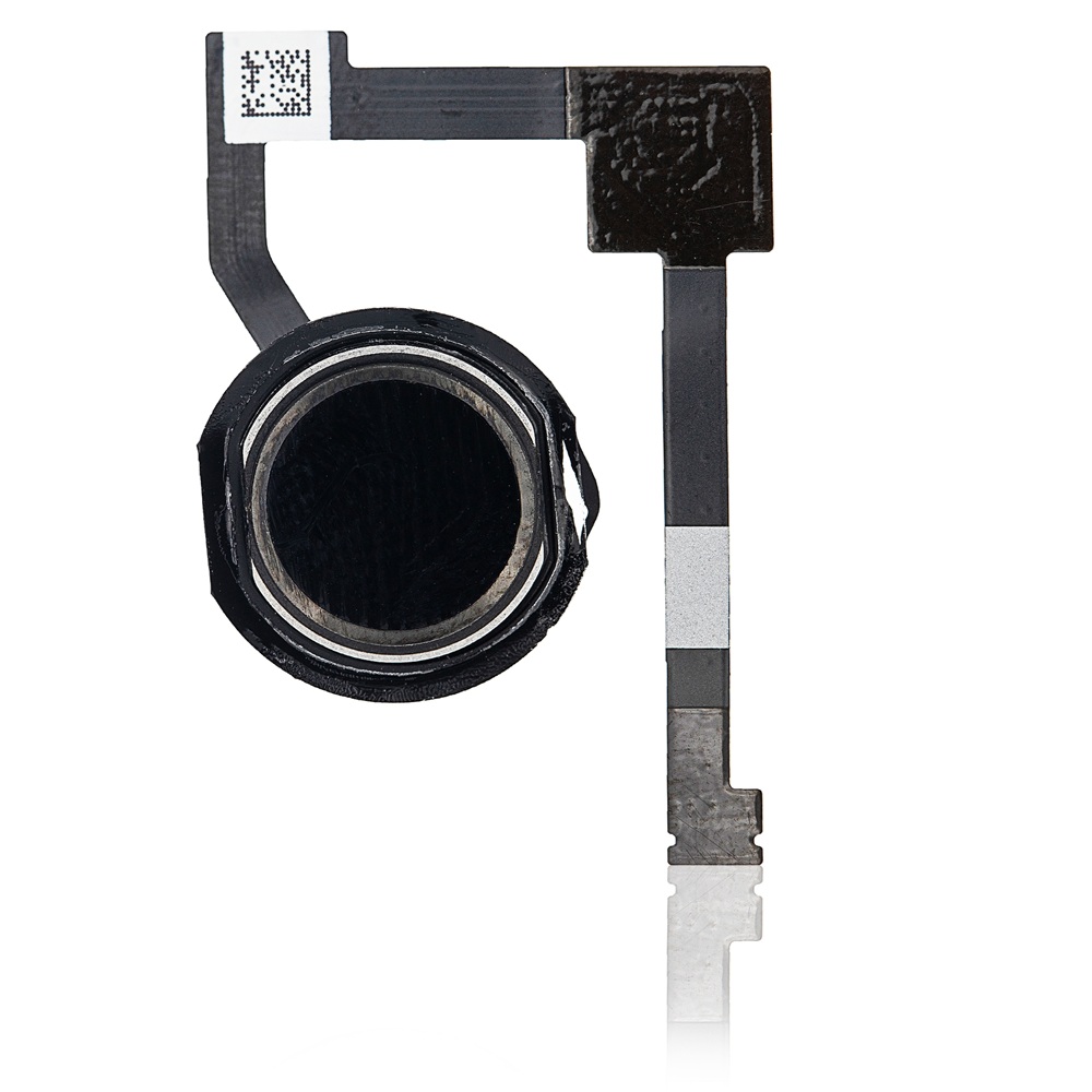 Apple ipad 6 Air 2 A1566 A1567 HOME TUŞU ORTA TUŞ Flex Kablo Dahil - Siyah 821-00186-A