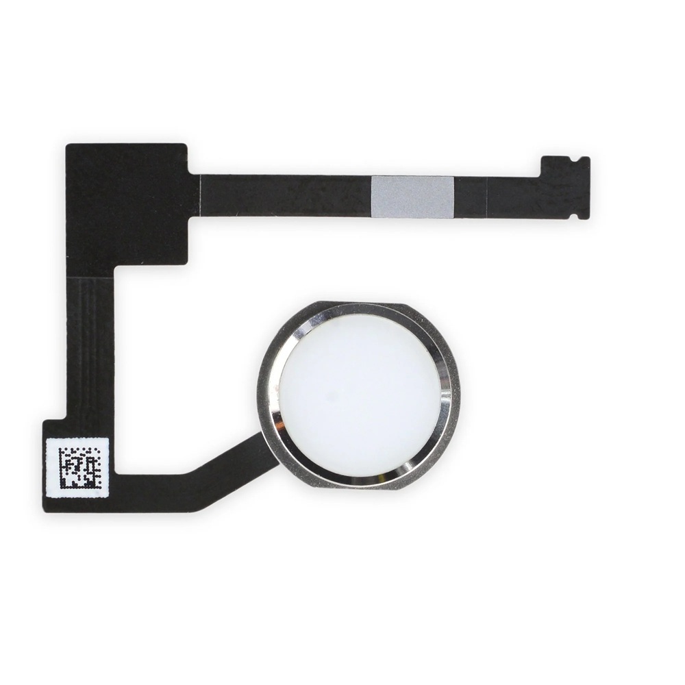 Apple ipad 6 Air 2 A1566 A1567 HOME TUŞU ORTA TUŞ Flex Kablo Dahil - Beyaz 821-00186-A