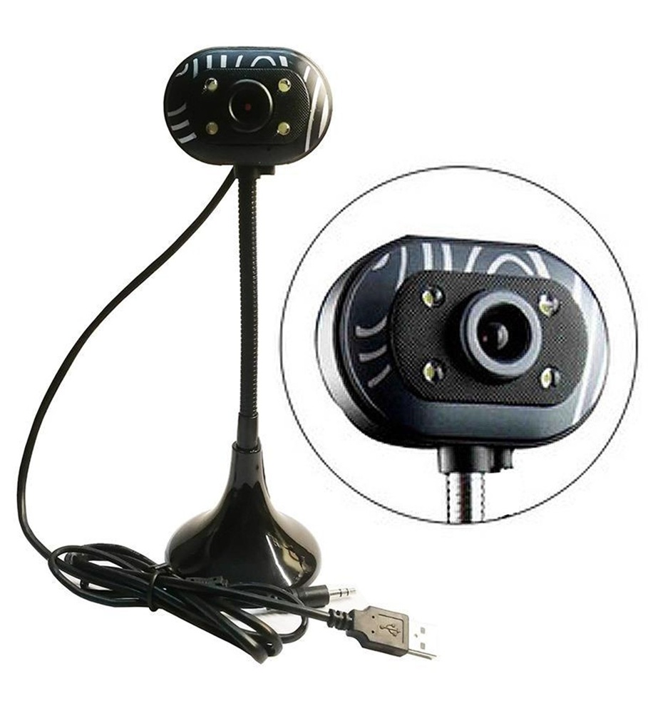 Afila Mikrofonlu Hd Webcam Kamera 480p (Uzun Ayaklı)
