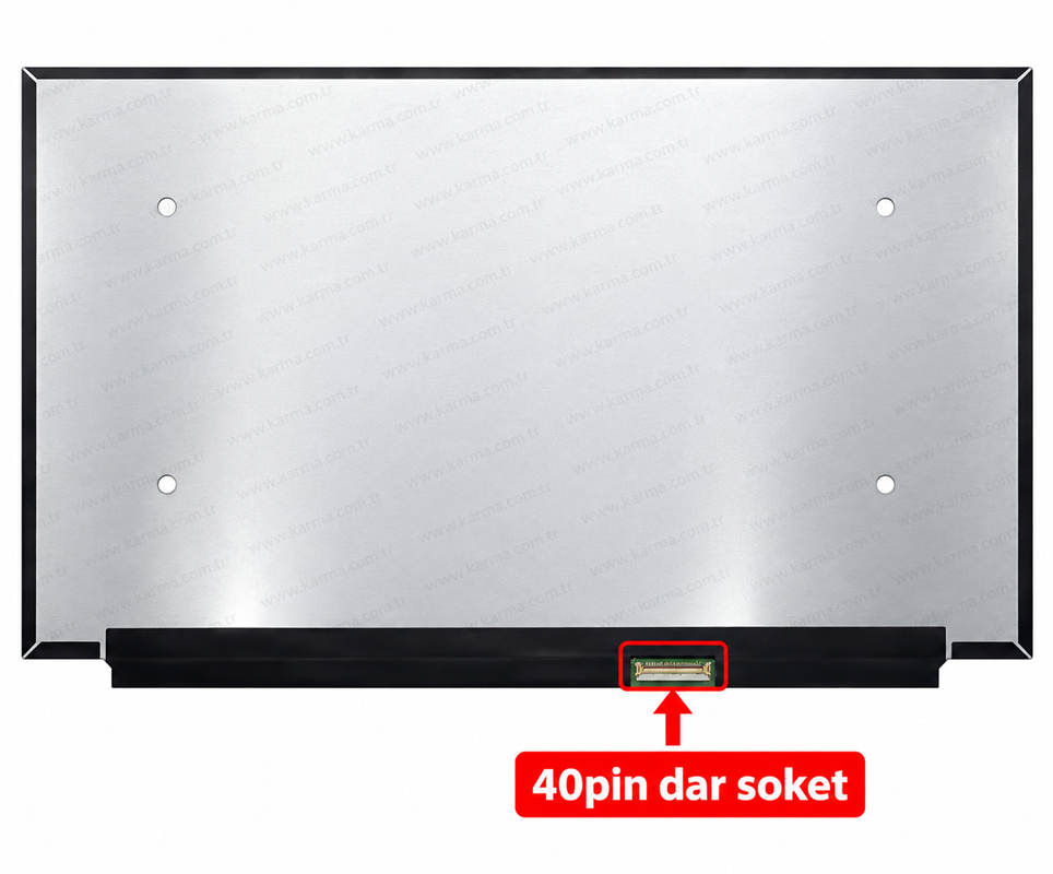 15.6" 40pin Slim 1920*1080p FHD IPS (165Hz) Notebook Lcd Ekran - Panel B156HAN12.1 (Dar Soket)