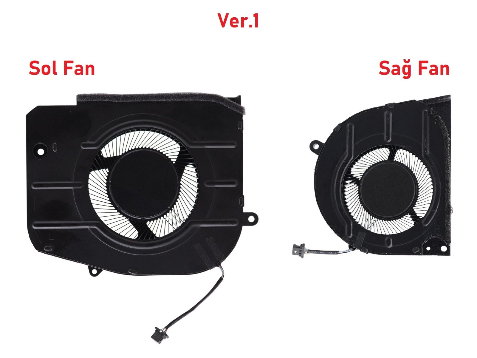 Dell inspiron P117F (5620) Uyumlu Notebook Fanı - Ver.1 - Sol / FAN0964V2