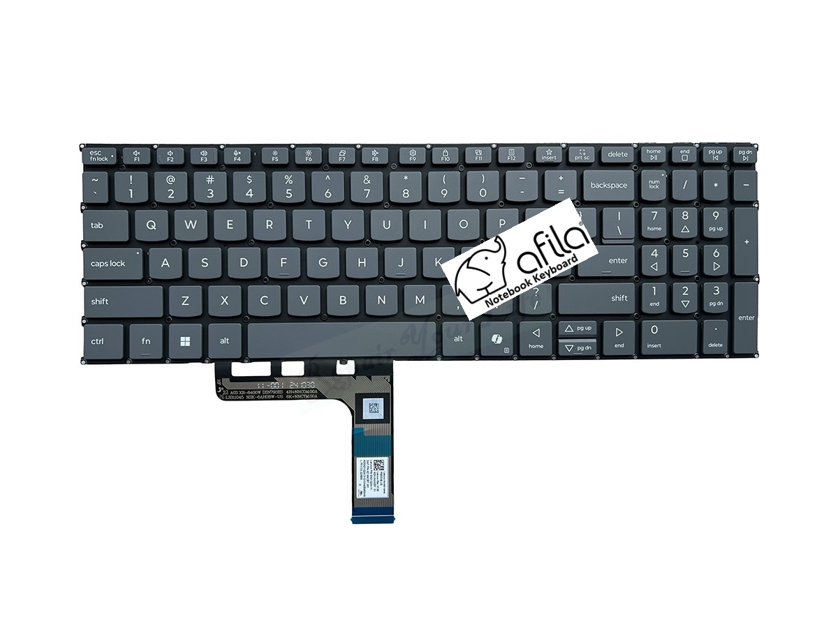 Lenovo ideaPad Slim 3-15AHP10 Uyumlu Notebook Klavyesi (Siyah TR) / KL1279