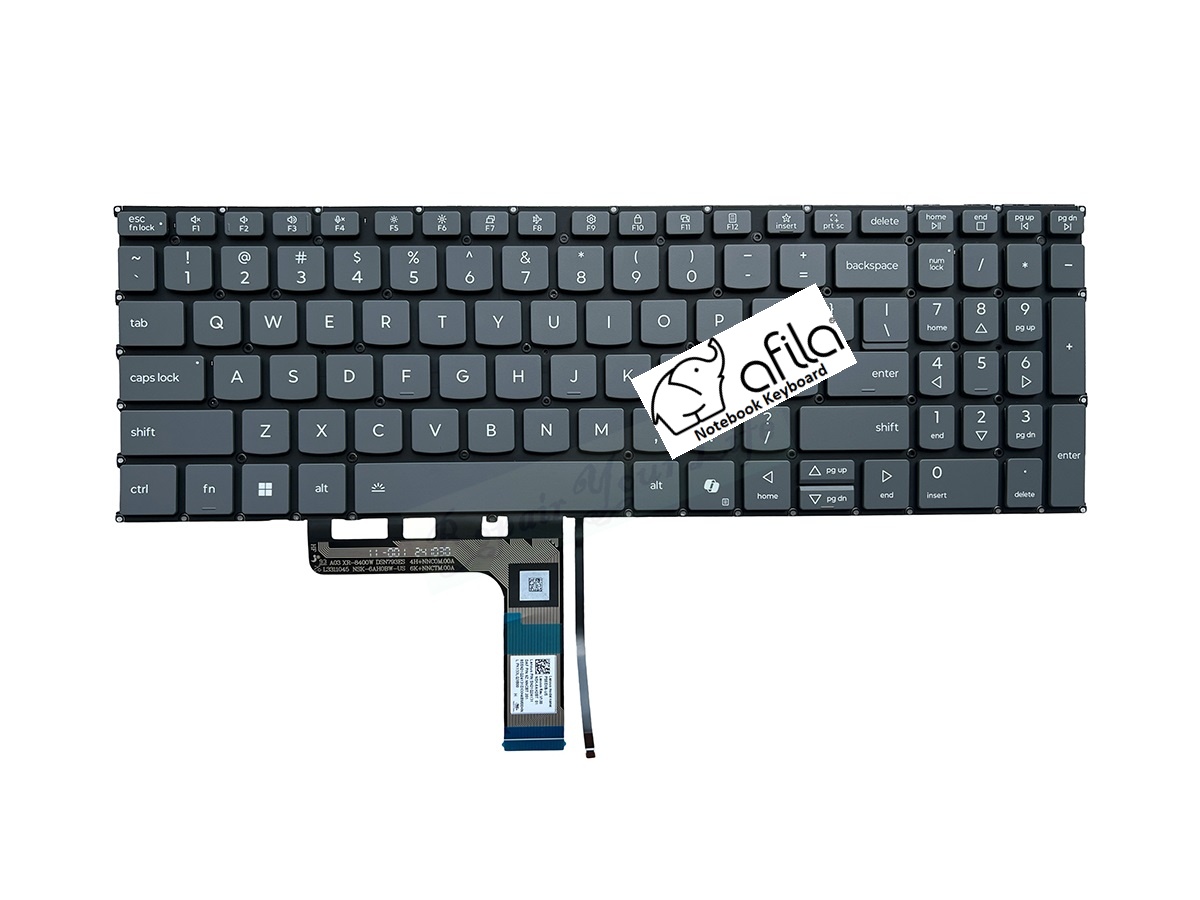 Lenovo ideaPad Slim 3-15AHP10 Notebook Klavyesi (Siyah TR) - ışıklı / KL1279LD