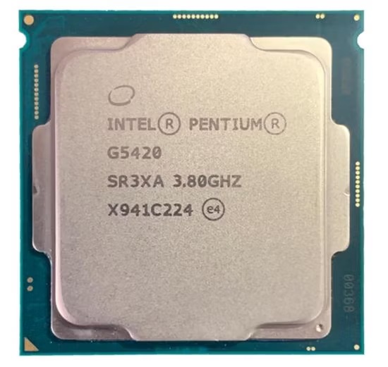 intel Pentium Gold G5420 3.8Ghz LGA1151 Pin Cpu, işlemci (2.el)