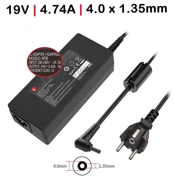 Asus 19V 4.74A 90W (4.0*1.35mm) Notebook Adaptörü, Şarj Aleti Cihazı