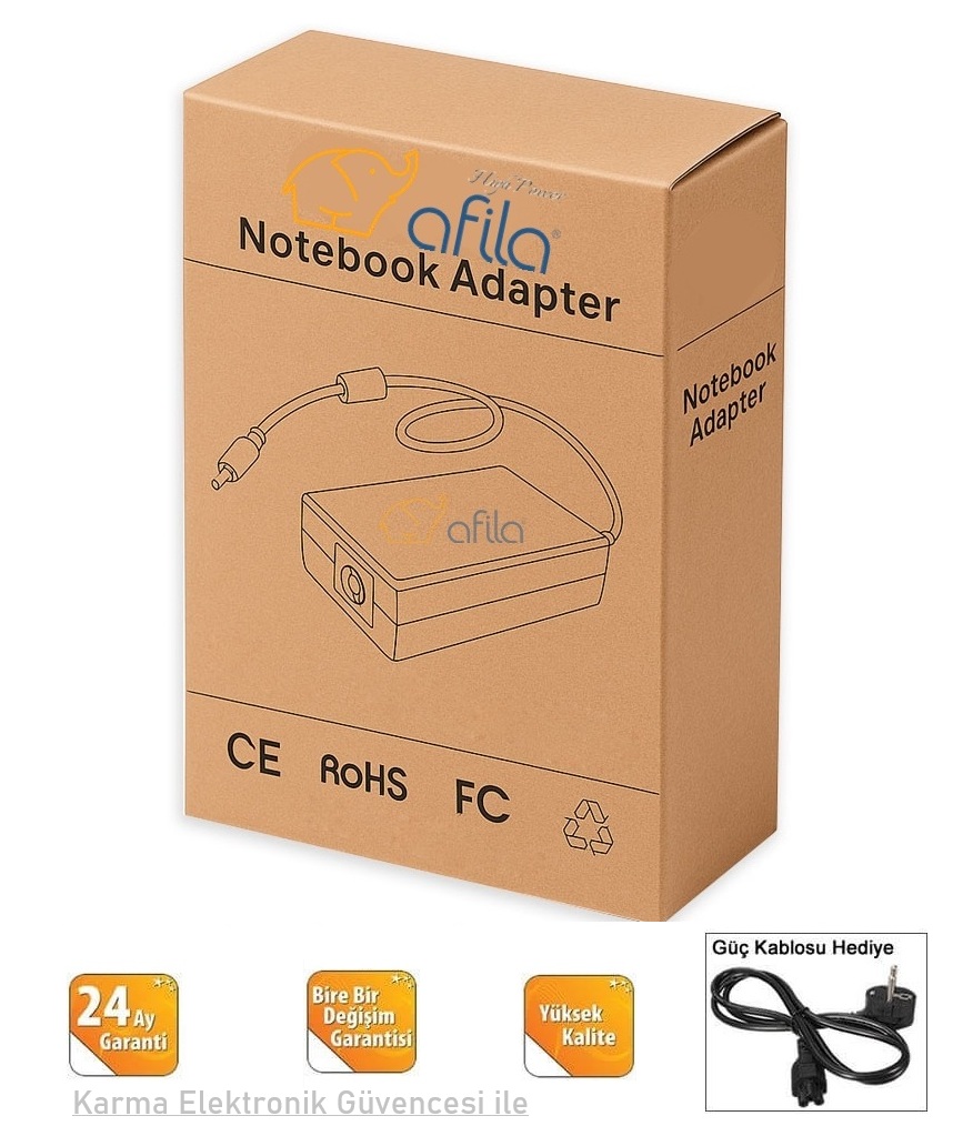 Asus 19V 4.74A 90W (4.0*1.35mm) Notebook Adaptörü, Şarj Aleti Cihazı