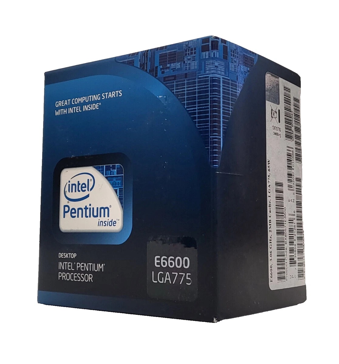 intel Pentium Dual-Core E6300 2.8GHz 2MB LGA775 İşlemci SLGU9 (Box Cpu)