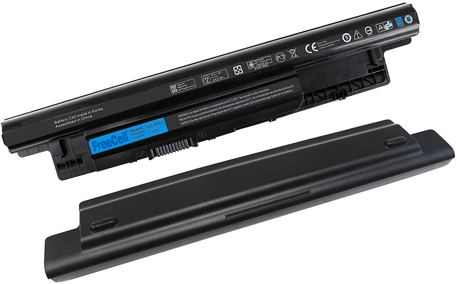 FreeCell - Dell MR90Y 14R 5421,15 3521 Notebook Bataryası, Laptop Pili 6Cell 11.1V 4400Mah / FC-DL004