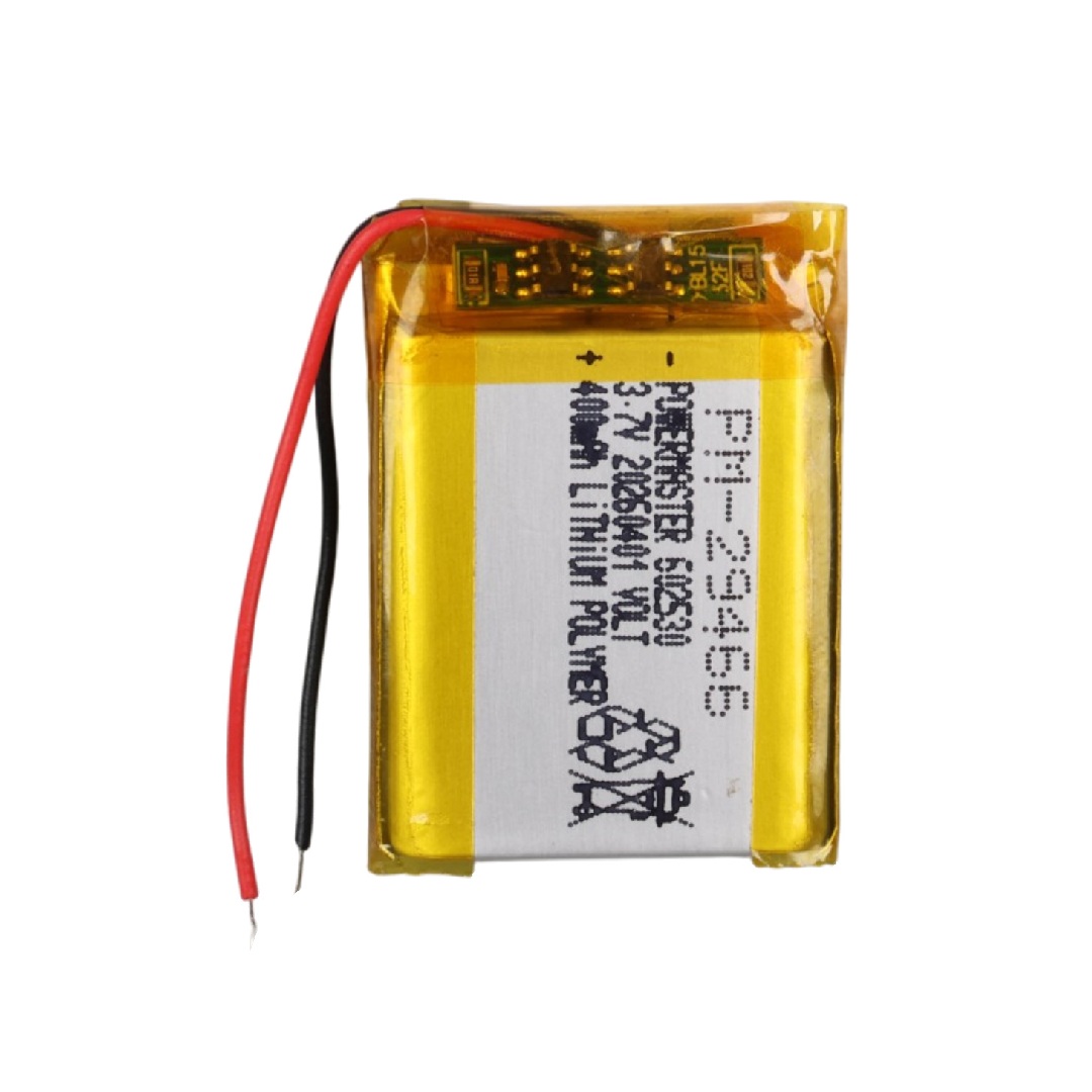 602530 3.7V 400MAH LITHIUM POLYMER BATTERY (Lityum Polimer Ciklet Pil)