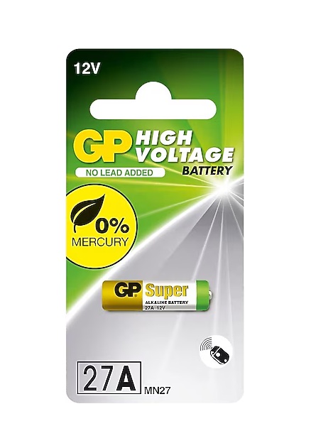 GP 12V 27AE KALIN ALARM PİLİ (1 Adet)