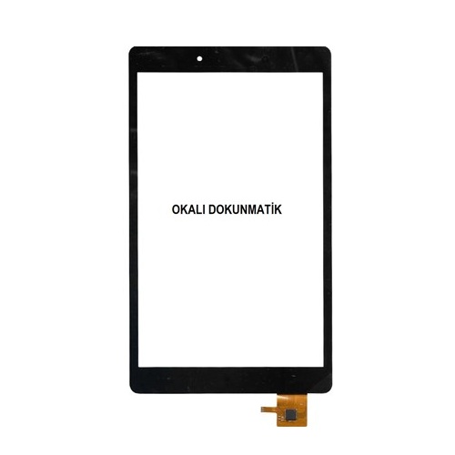 Samsung Galaxy Tab A 8 SM-T290, SM-T295,SM-T297 Dokunmatik Cam / Siyah (Ocalı)