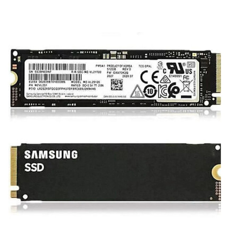 Samsung 512GB M.2 Pcıe Nvme 3500/2500MB/S (MZ-VL45120) SSD Disk (2.el)