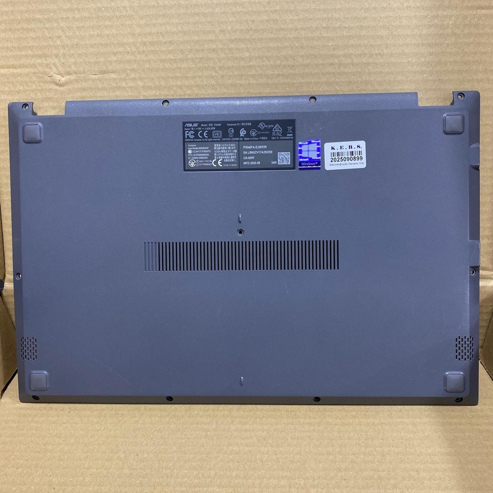 Asus Pro P3540F, P3540FA-EJC933R, P3540FB-EJ0161 Notebook Alt Kasa, Bottom Case / 2.el