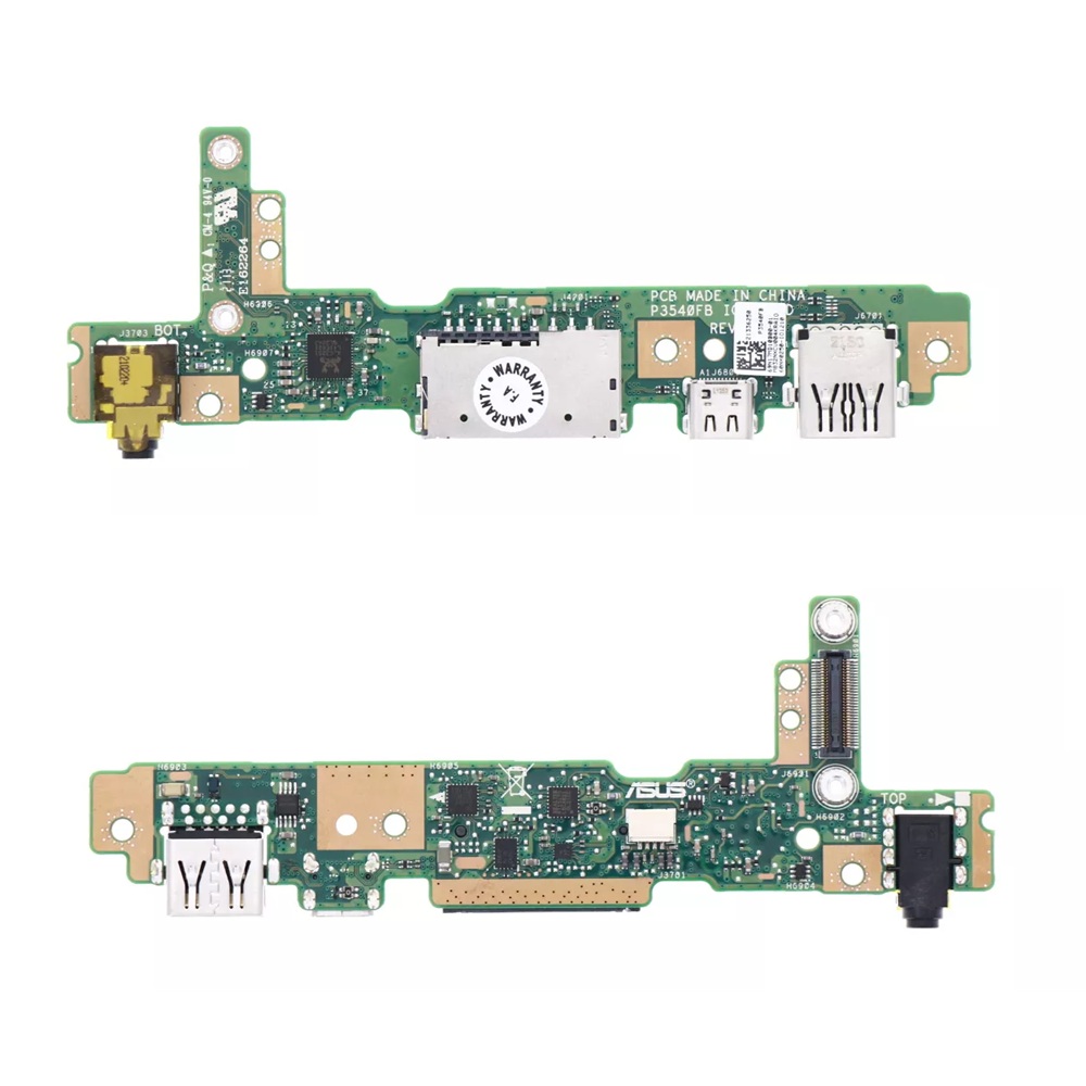 ASUS ExpertBook P3 P3540 P3540F P3540FA P3540FB IO Board (Aux, Type-c, USB, Kart Okuyucu)