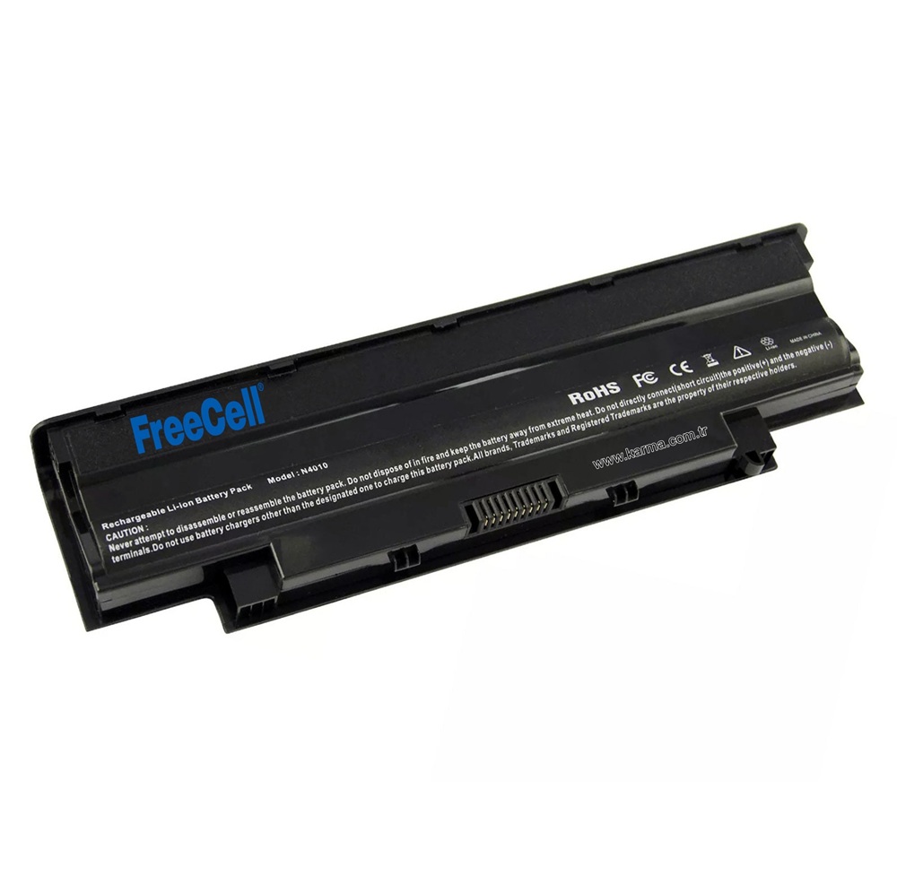 FreeCell - Dell inspiron N5010, N5110, N7010 Notebook Bataryası, Laptop Pili - 6 Cell /  FC-DL001