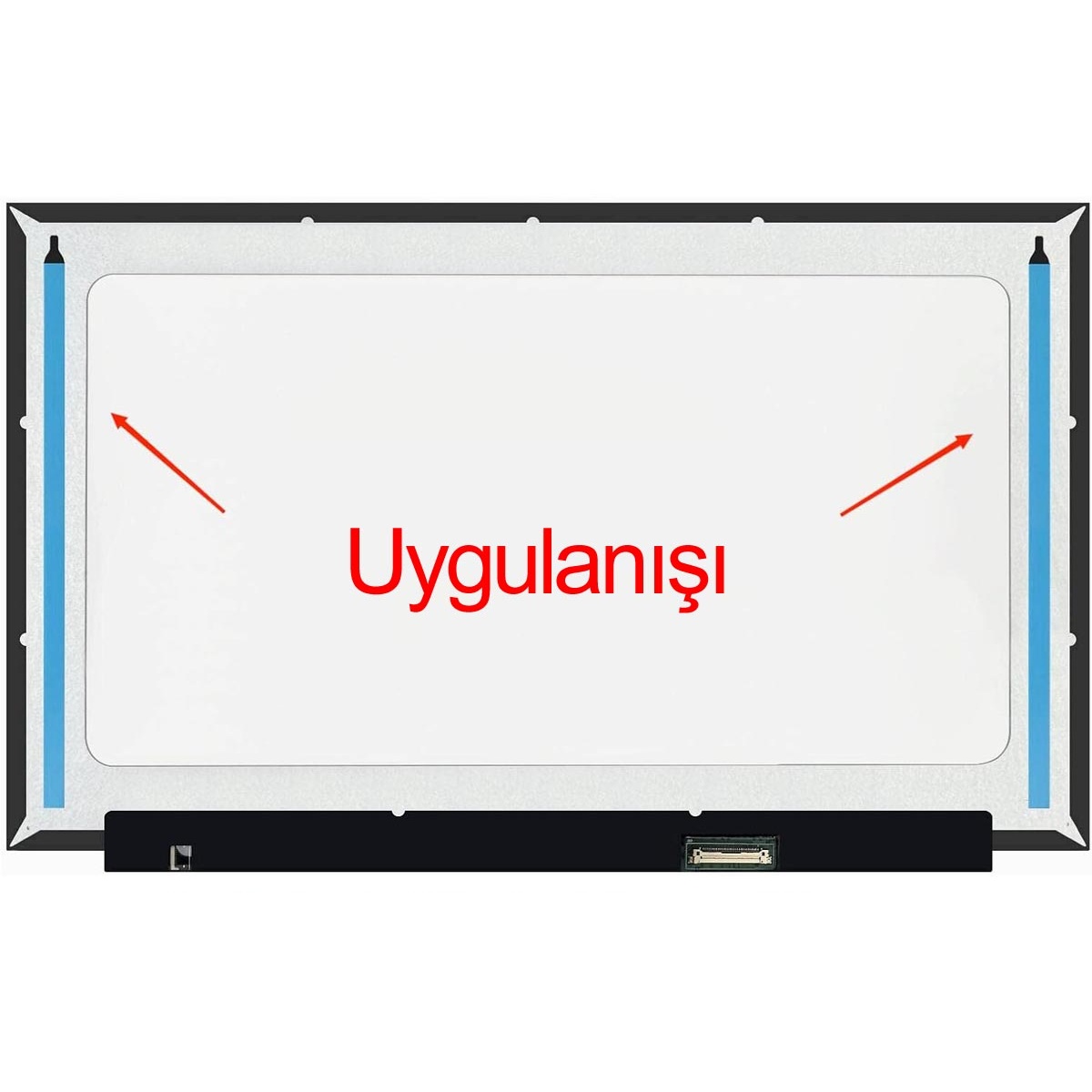 17.3 Notebook & Laptop için çift taraflı LCD bandı kolay çekme tutkal ekran montajı yapışkanlı bant (2'li)