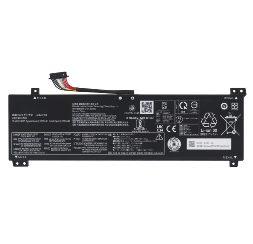 Lenovo L23M4PK4 Uyumlu Notebook Bataryası, Laptop Pili