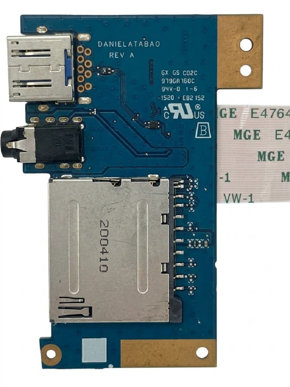 Casper Excalibur G770 Notebook Sub Board, Audıo, Usb Yan Kartı - Flex Dahil Orj