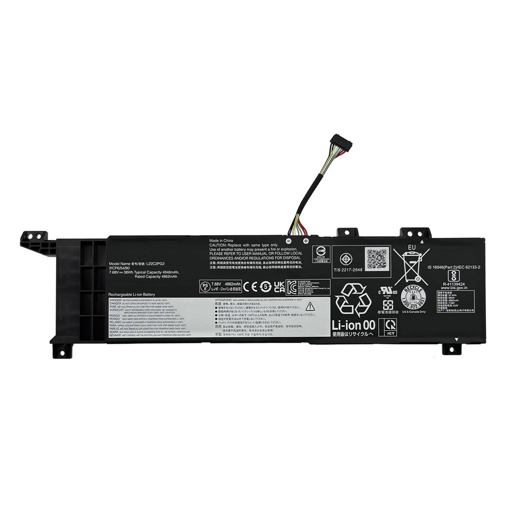Lenovo L22C2PG2 Uyumlu Notebook Bataryası, Laptop Pili / RLL-015