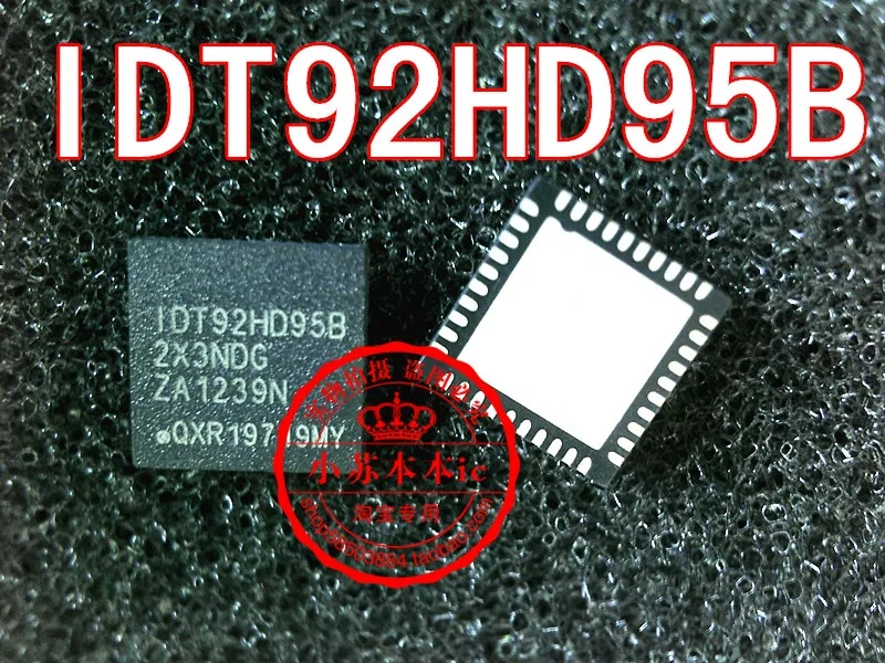 IDT92HD95B2X3NDG IDT92HD95B2X3 92HD95B2X3NDG IDT92HD95B 2X3NDG IC Chipset Entegre QFN-40