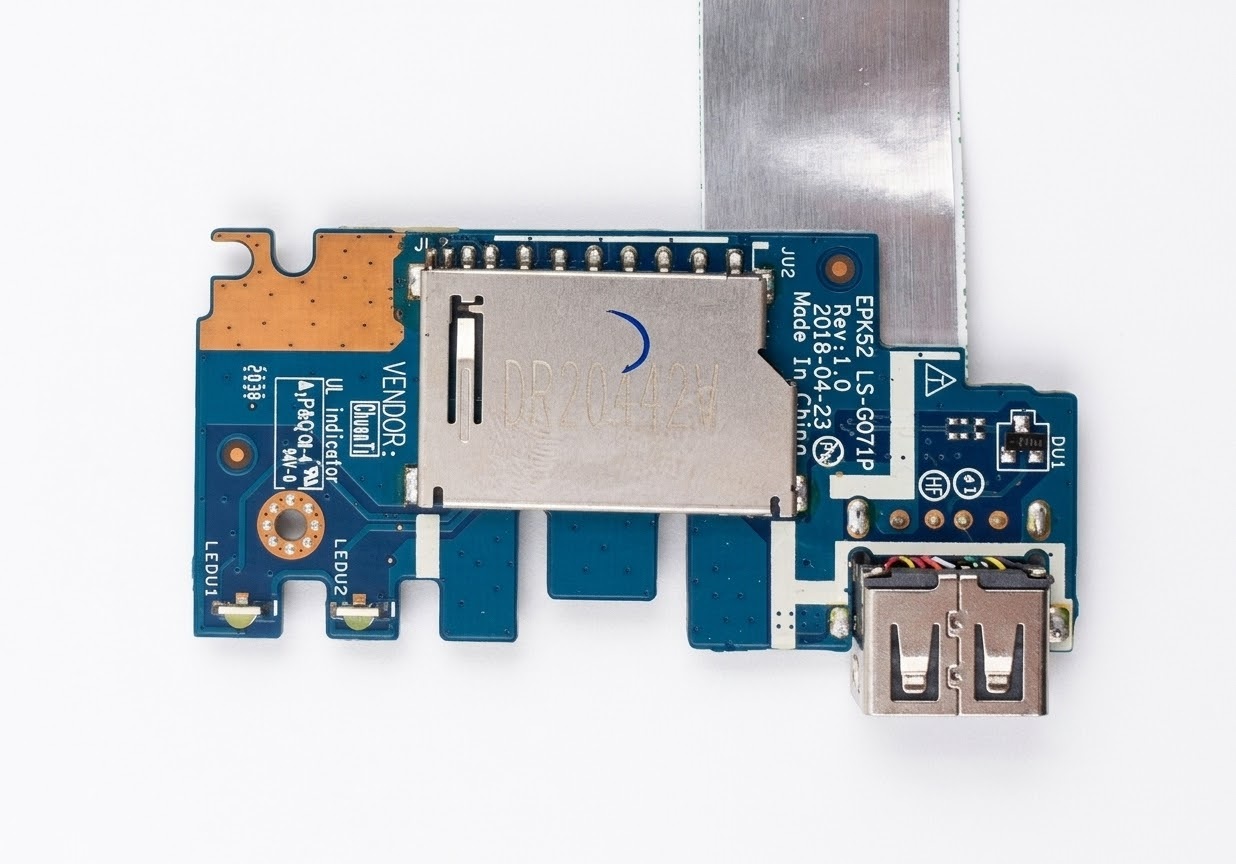 Hp 250 G7 Notebook SubBoard, Usb Board, Usb Kartı - Flex Dahil Orj
