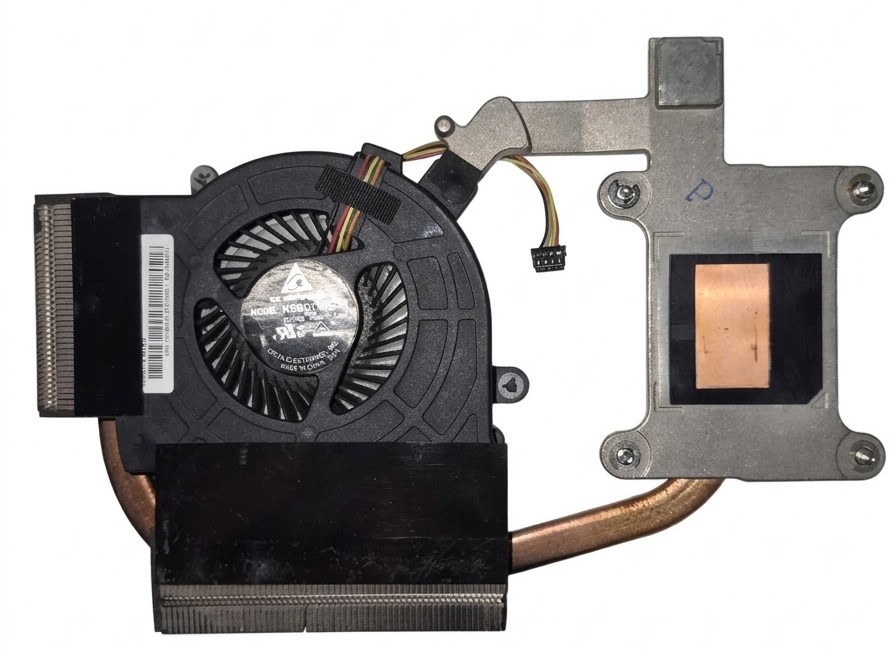 Lenovo ThinkPad E530 Notebook Fan - Fan Soğutucu, Heatsink, Bakır Blok Orj
