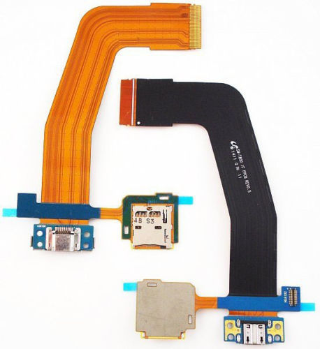 Samsung Galaxy Tab S 10.5'' SM-T800 T805 T807 USB Soket - Şarj Girişi - Kart okuyucu Flex + Micro SD Flex