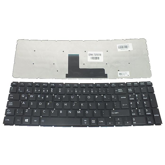 Toshiba S50-B, L50-B Notebook Klavyesi, Laptop Tuş Takımı (Siyah TR)