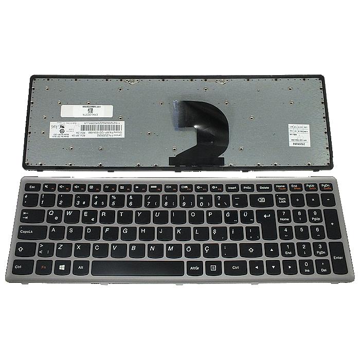 Lenovo ideaPad Z500 Z500A Z500G 20202 Serisi Notebook Klavyesi (Siyah TR) / KL0031