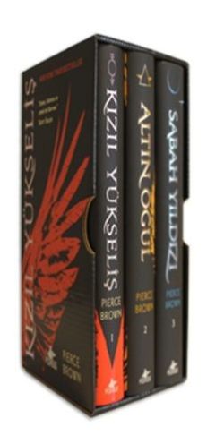Kızıl İsyan Serisi Özel Kutulu Set (3 Kitap) Ciltli