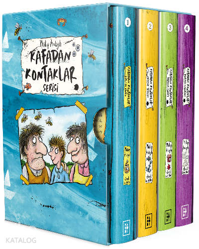 Kafadan Kontaklar Serisi (4 Kitap Kutulu Set)