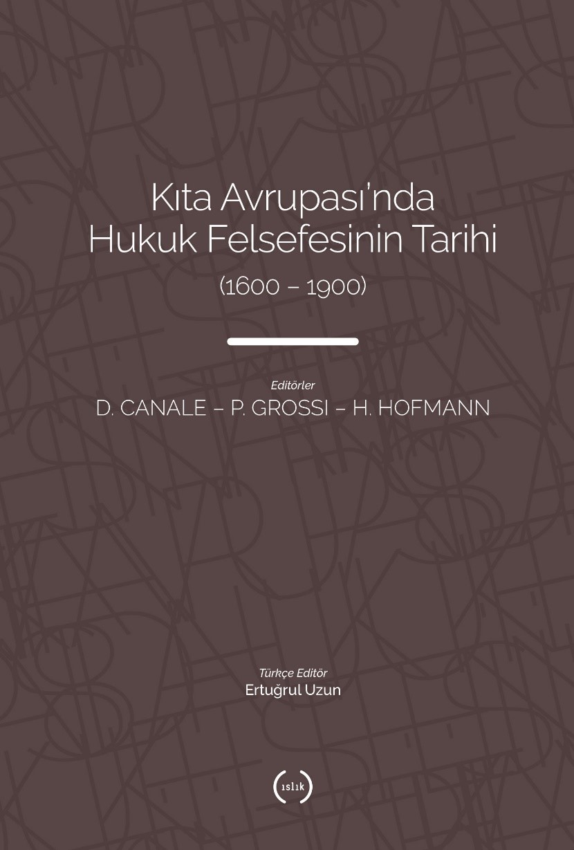 Kıta Avrupası'nda Hukuk Felsefesi'nin Tarihi (1600 – 1900)