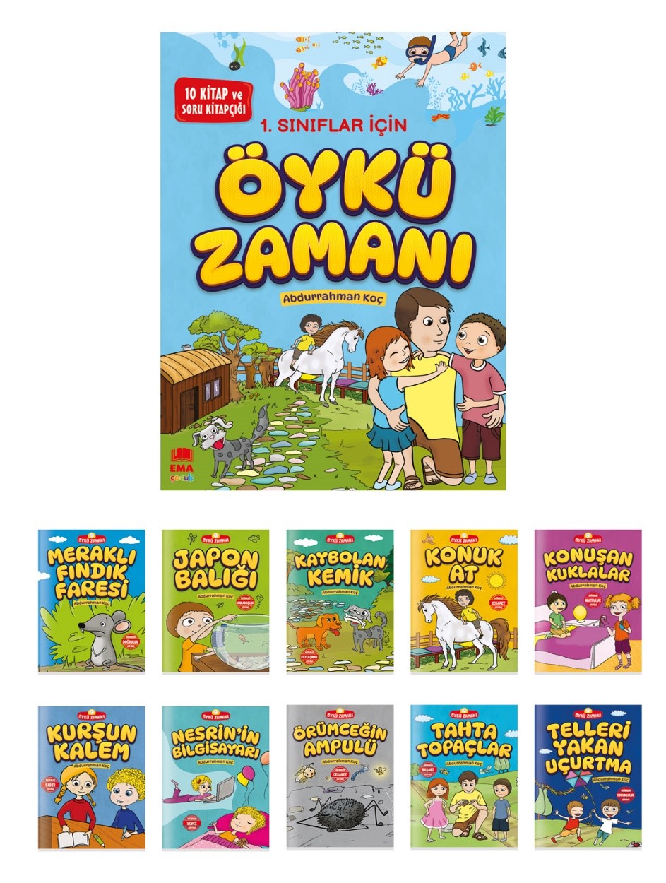 Öykü Zamanı (10 Kitap+Soru Kitapçığı)