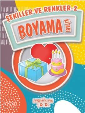 Şekiller ve Renkler 2 Boyama Kitabı