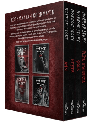 Horror Story Kutulu 4 Kitap Set