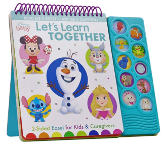 Disney Baby Minnie Mouse, Frozen, Princess And More!: Let's Learn Together