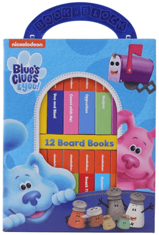 Nickelodeon Blue's Clues & You!: My First Library Board Book Block 12-Book Set