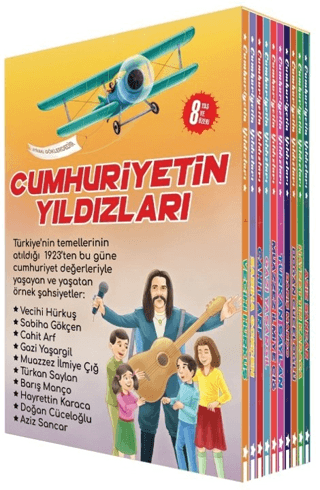 Cumhuriyetin Yıldızları Seti - 10 Kitap Takım - Kutulu