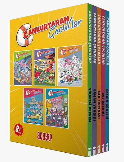 Cankurtaran Çocuklar Kutulu 5 Kitap