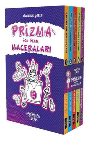 Prizma'nın Çok Şekil Maceraları Seti (5 Kitap Takım)