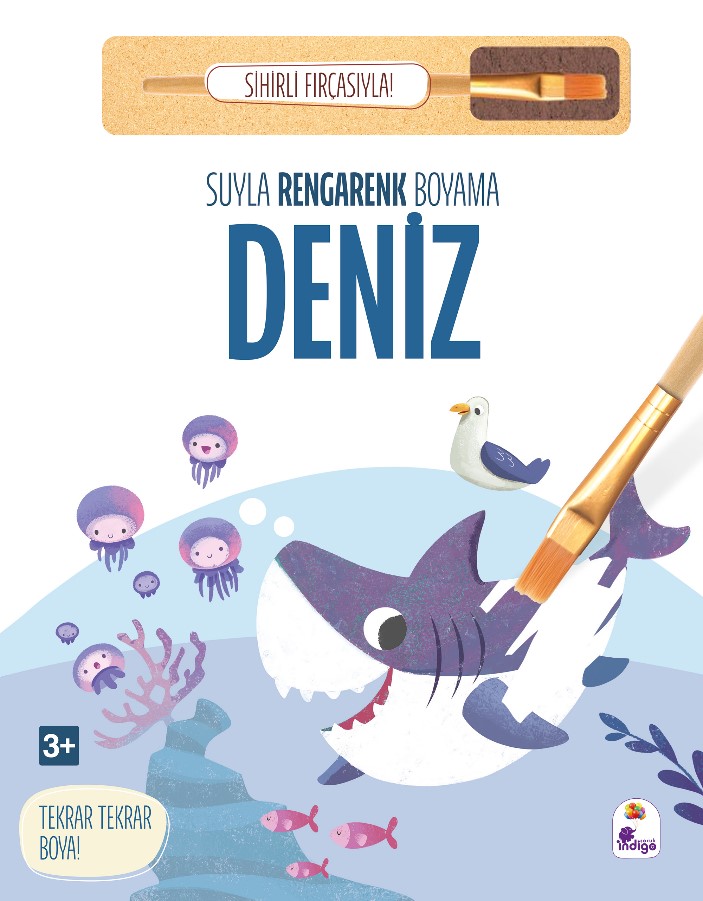 Suyla Rengarenk Boyama – Deniz (Sihirli Fırçasıyla)