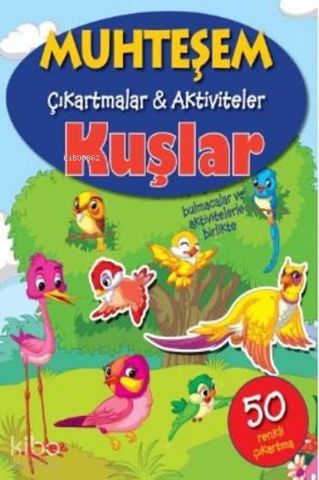 Muhteşem Çıkartmalar Aktiviteler Kuşlar