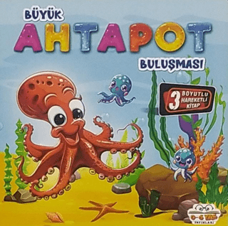 Hareketli Kitaplar Büyük Ahtapot Buluşması