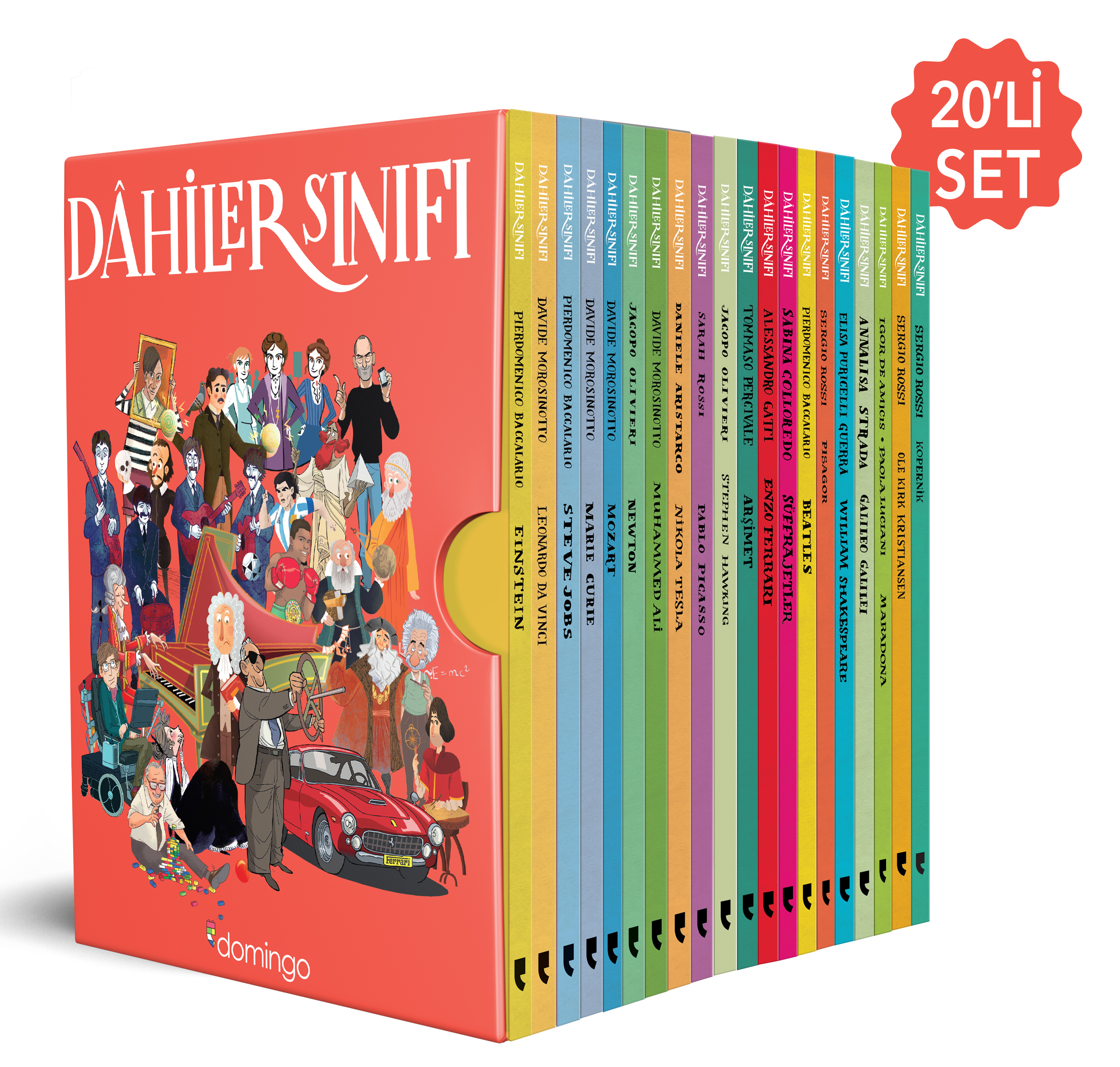 Dahiler Sınıfı Serisi (Kutulu 20 Kitap)