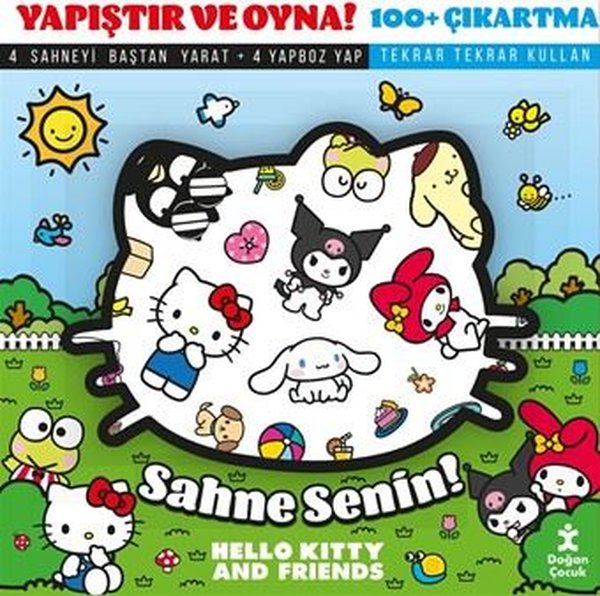Sahne Senin! Hello Kitty and Friends - Yapıştır ve Oyna! + 100 Çıkartma