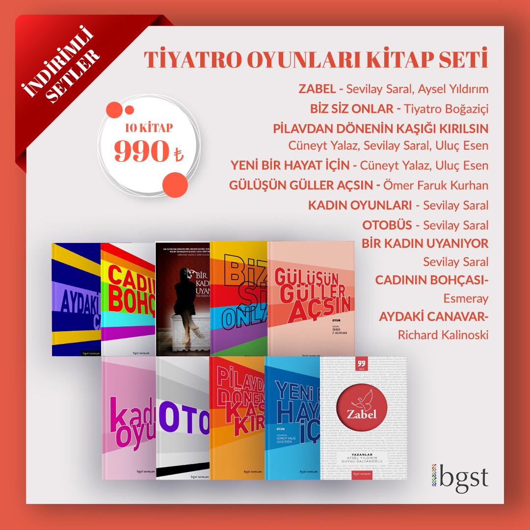Tiyatro Oyunları Kitap Seti (10 Kitap Takım)