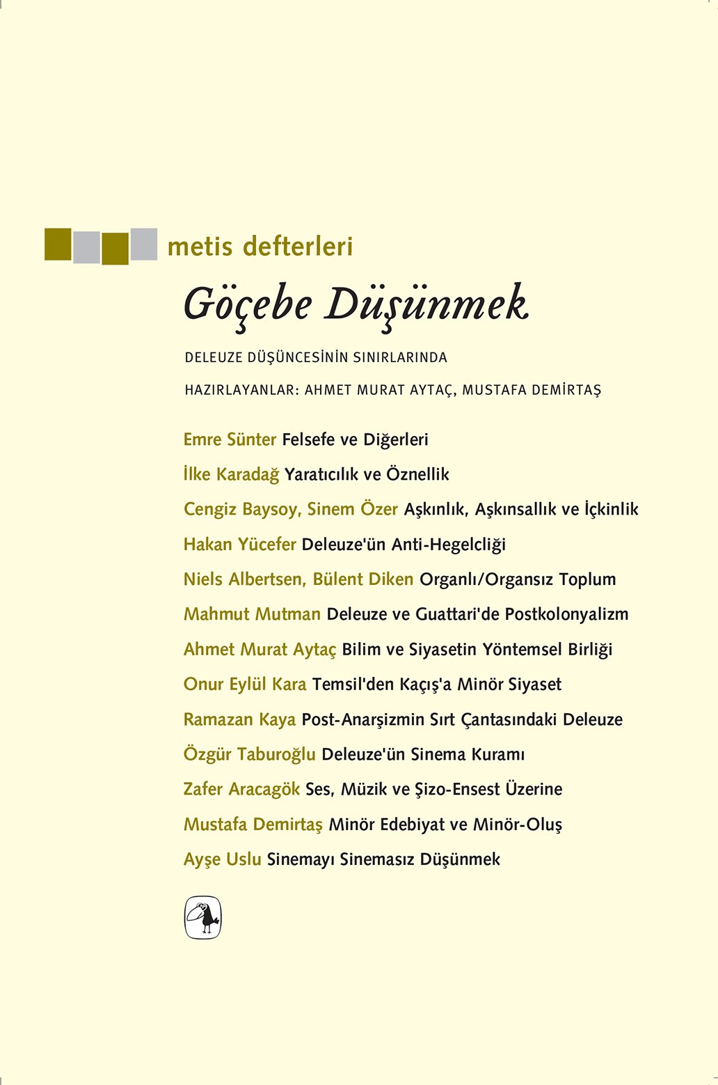 Göçebe Düşünmek