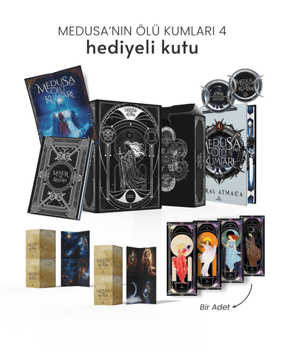 Medusa'nın Ölü Kumları - 4  (Yan Boyamalı - Hediyeli Tekli Kutu)